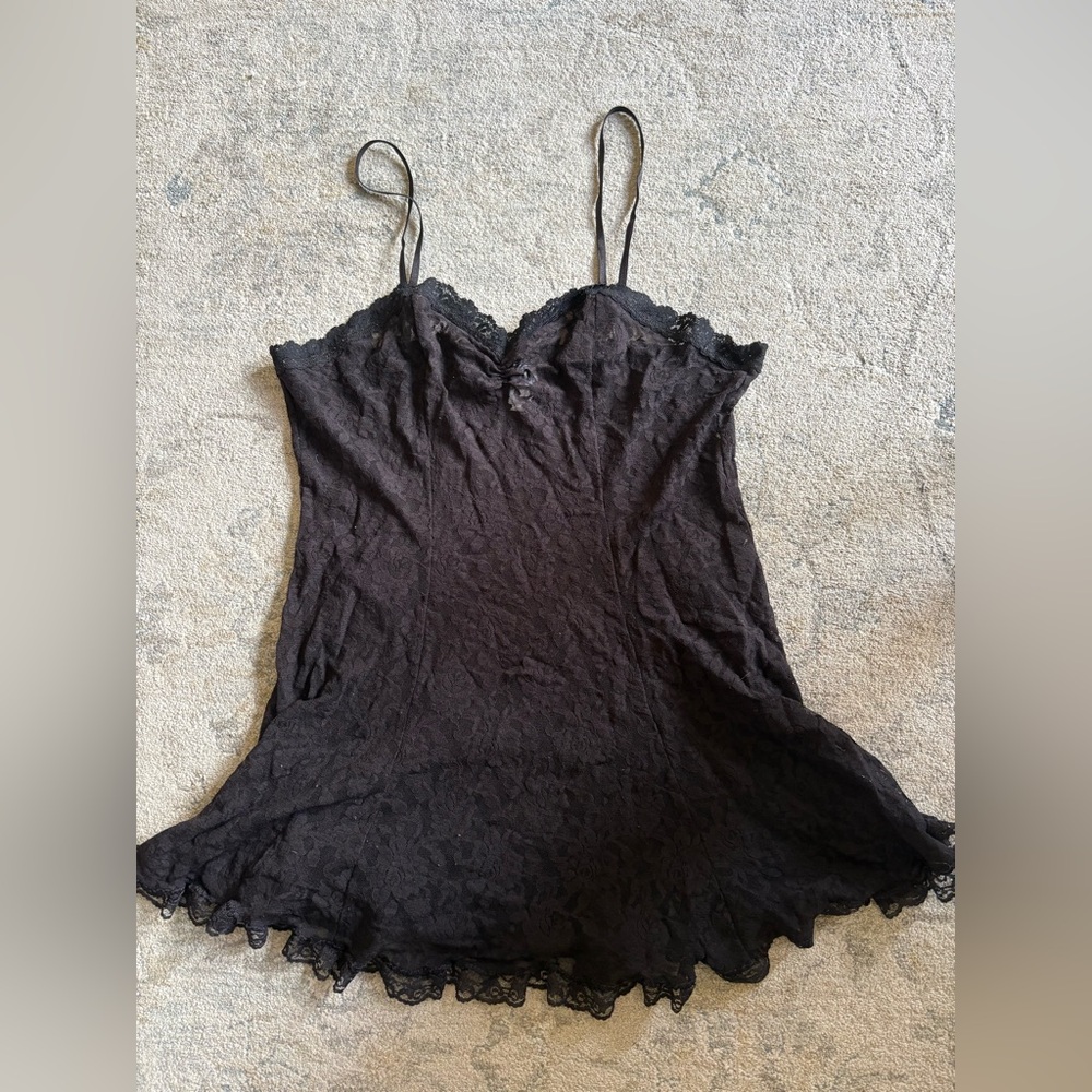 Hanky Panky Lace Lingerie Chemise Nightgown